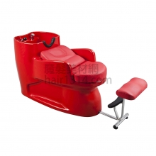 【沖水台】一體式沖水台/洗髮椅-全紅
